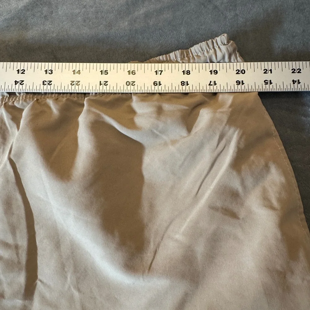 Panama Jack Mens Swim Trunks Large Tan Nylon Mesh Lined Beachwear Coastal